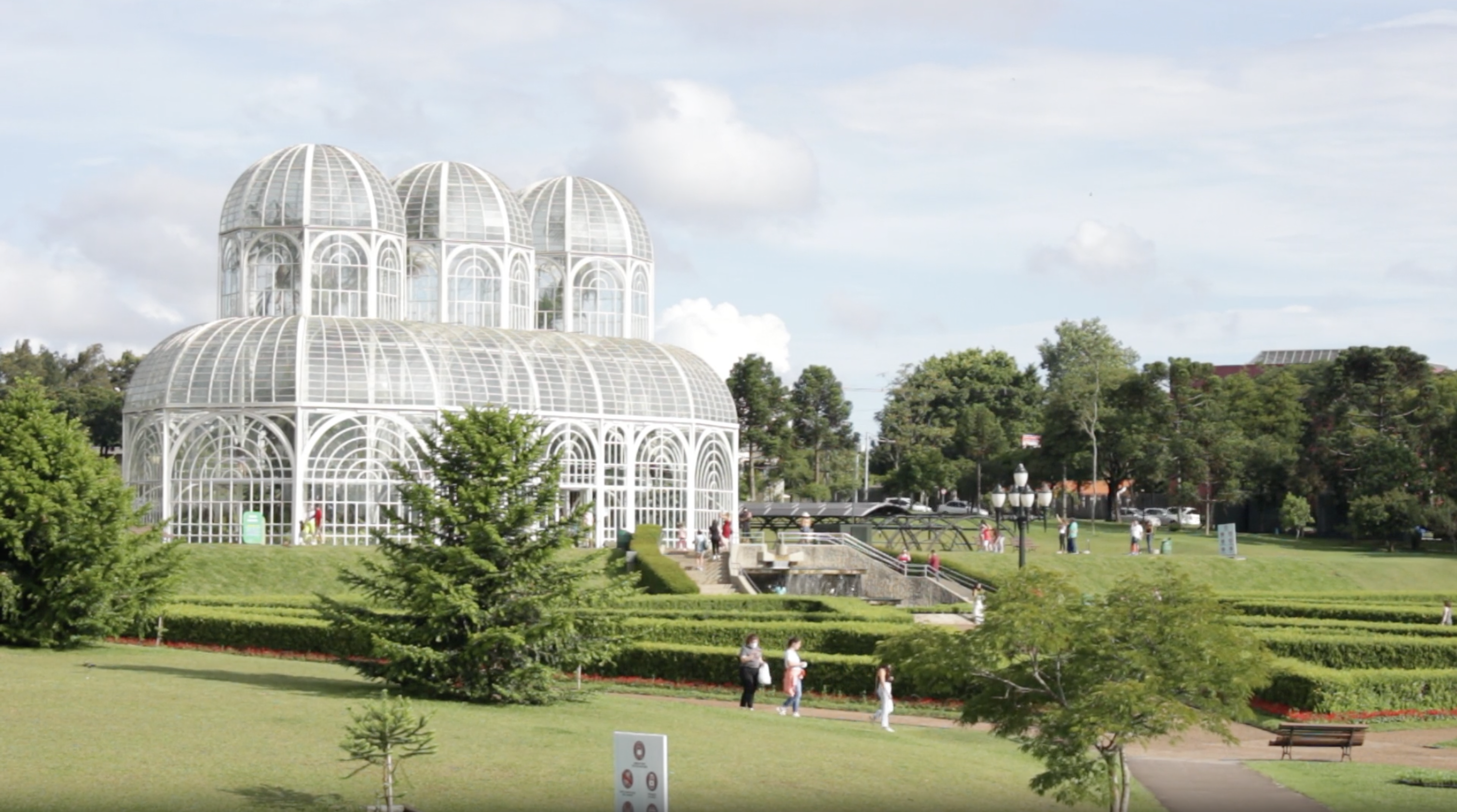 Vista panorámica de Curitiba